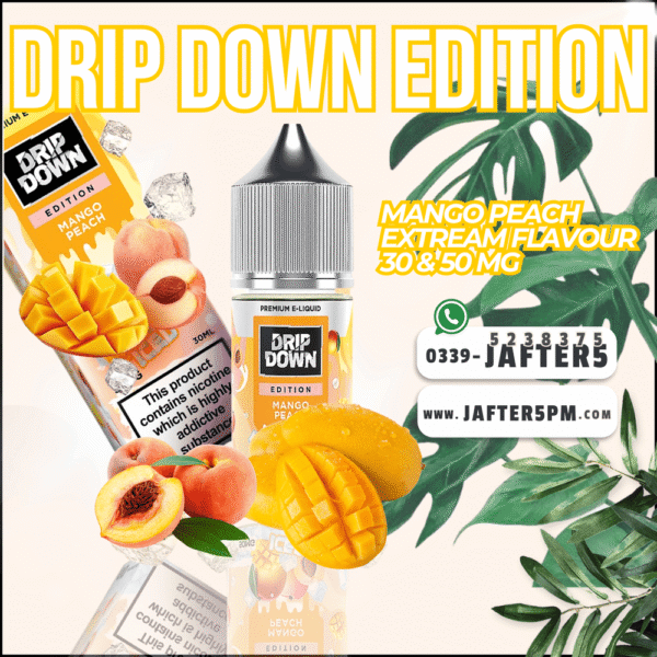 🍑 Mango Peach – 30ml Nic Salt
